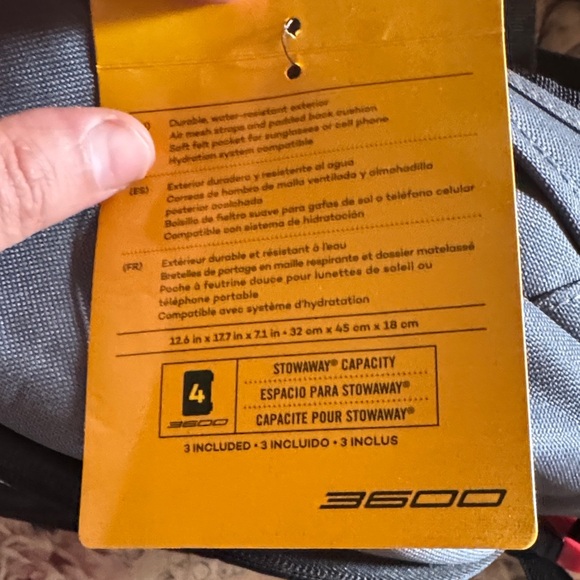 Plano Black and Red Men's Fishing Backpack - Picture 5 of 5